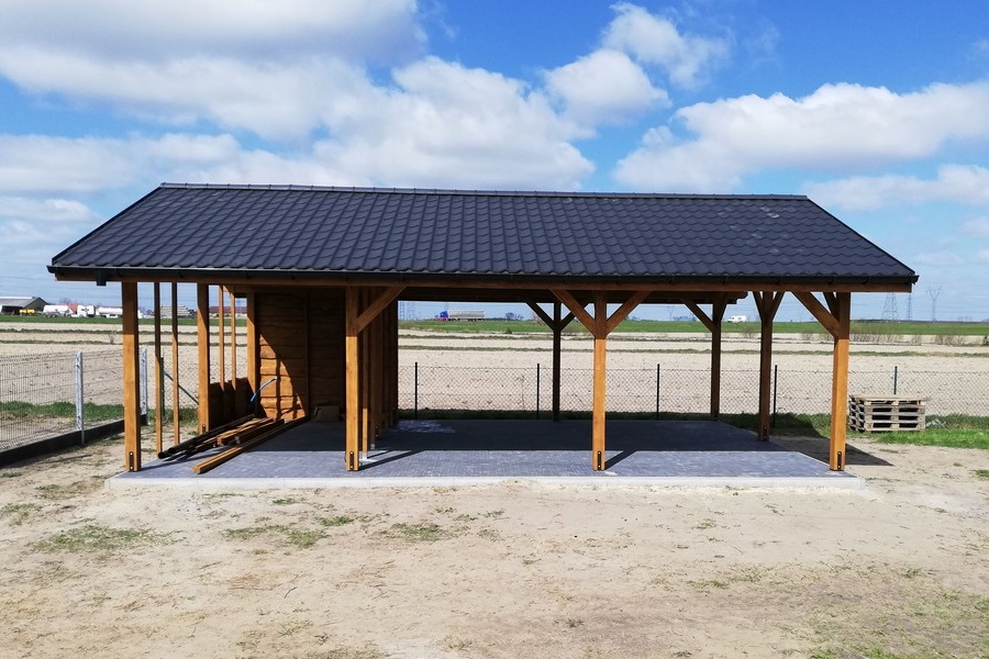 Wiata garażowa 4